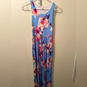 Womens maxi maternity dress